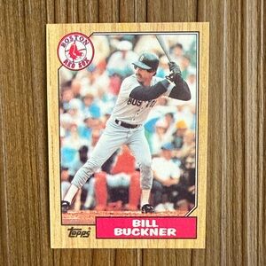 1987 BILL BUCKNER Topps baseball card #764